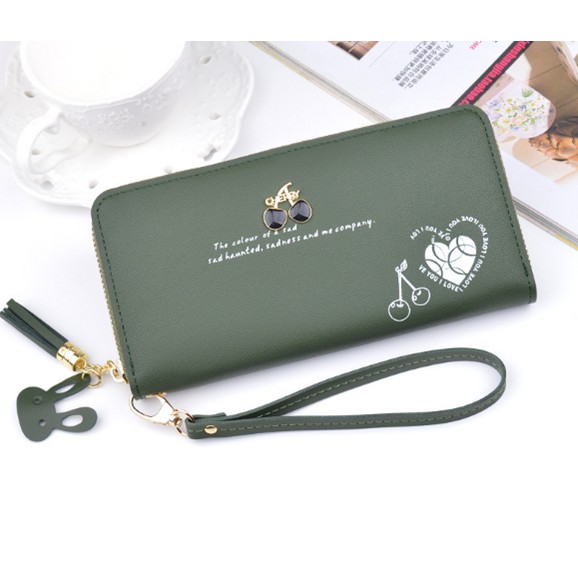 Bóp Ví Nữ CHERRY HEART Love You Quá Dễ Thương Y-2017 | BigBuy360 - bigbuy360.vn