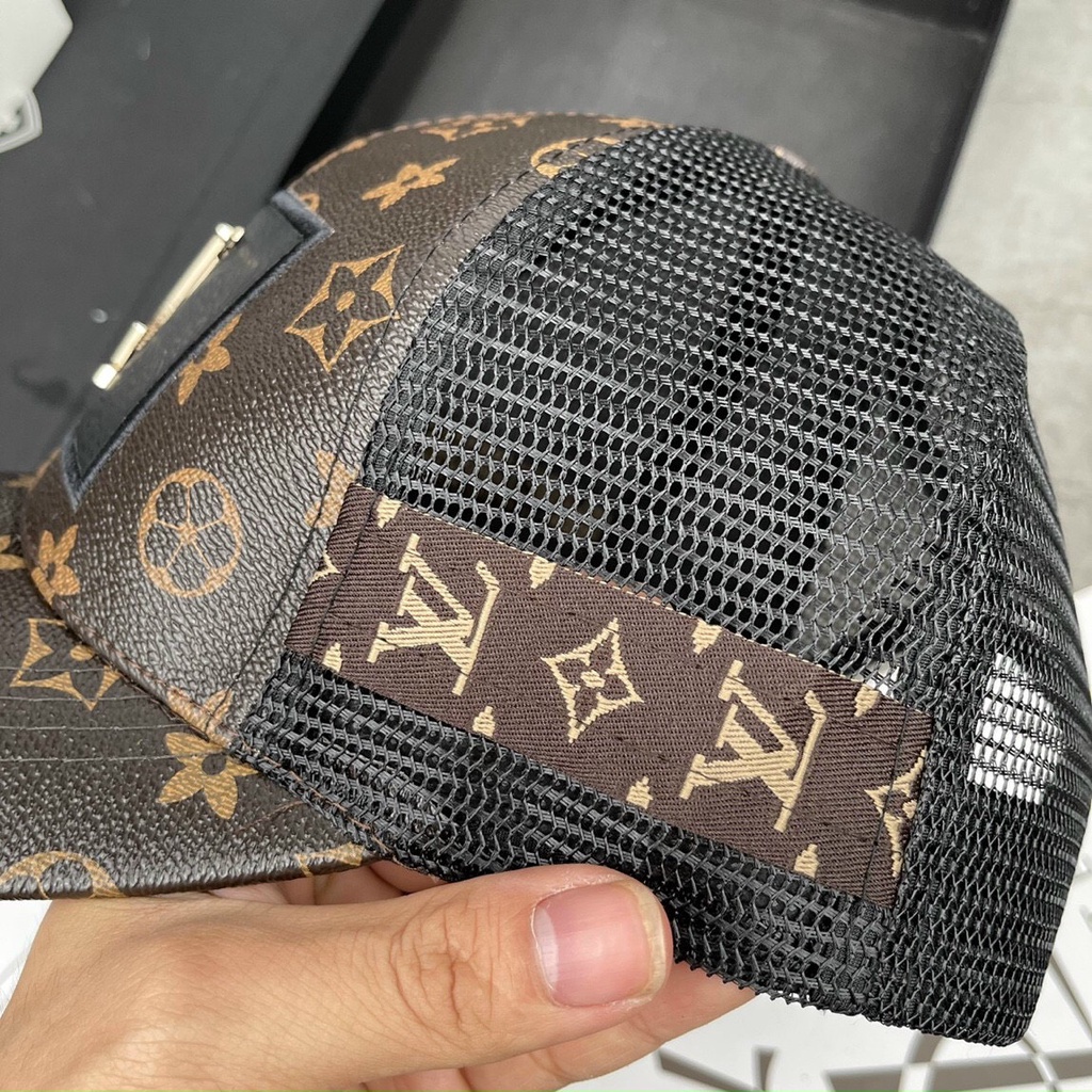 Mũ Lưỡi Trai DA LV ❤️Freeship❤️  Phong Cách Trẻ Trung