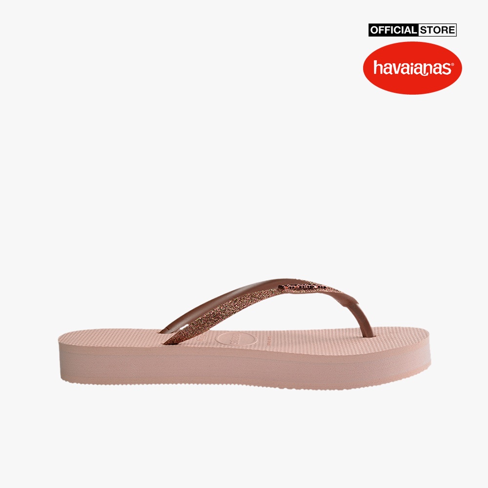 HAVAIANAS - Dép nữ Slim Flatform Glitter 4144764-0076