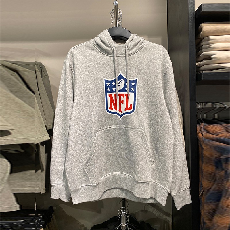 Áo khoác Hoodie H&M NFL Grey Xám !!!