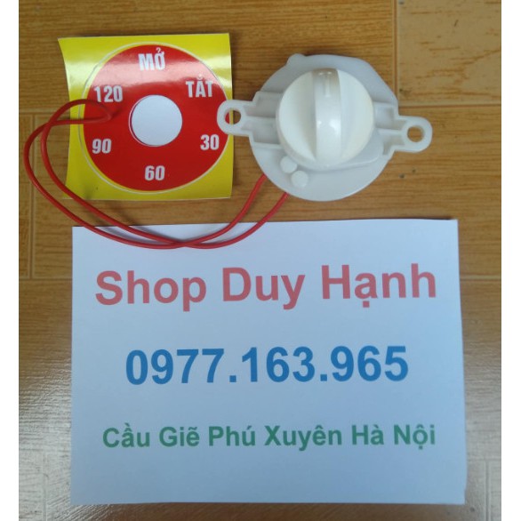 Bộ hẹn giờ quạt cơ tặng miếng dán đề can