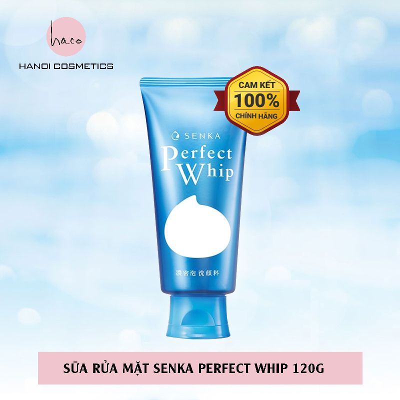 Sữa Rửa Mặt Tạo Bọt Chiết Xuất Tơ Tằm Trắng Senka Perfect Whip 120g | BigBuy360 - bigbuy360.vn