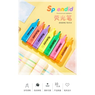 [Giao hỏa tốc] Bút highlight dạ quang Splendid Baoke | MP490