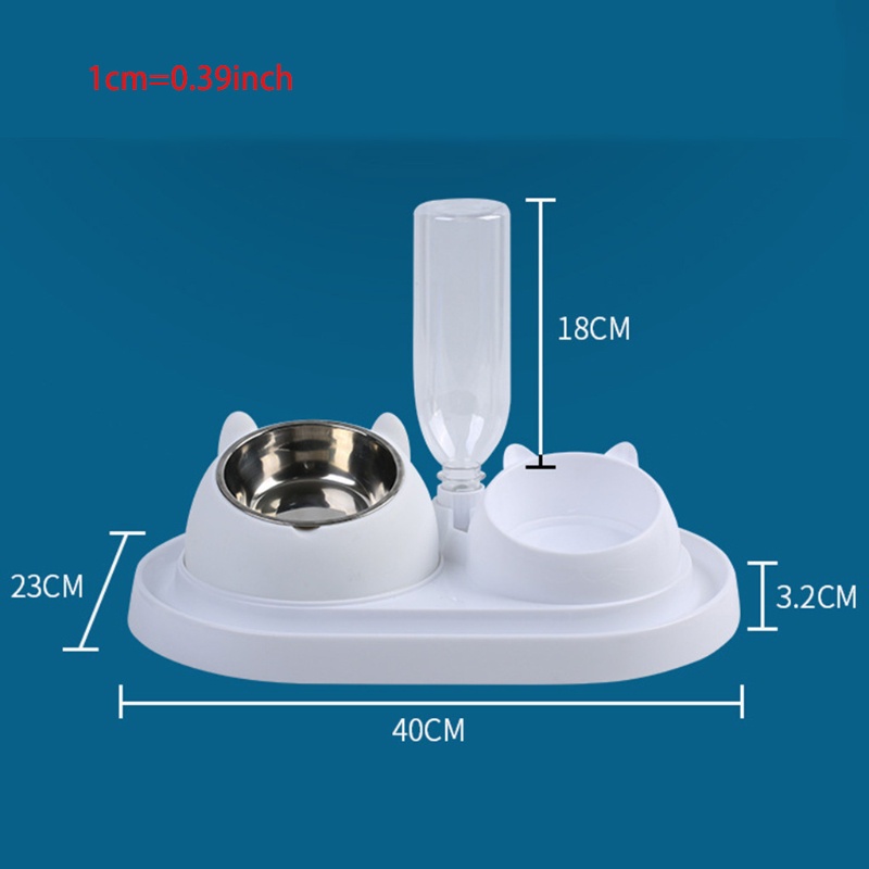 Bát Đựng Thức Ăn Nước Uống 3 Trong 1 Cho Thú Cưng