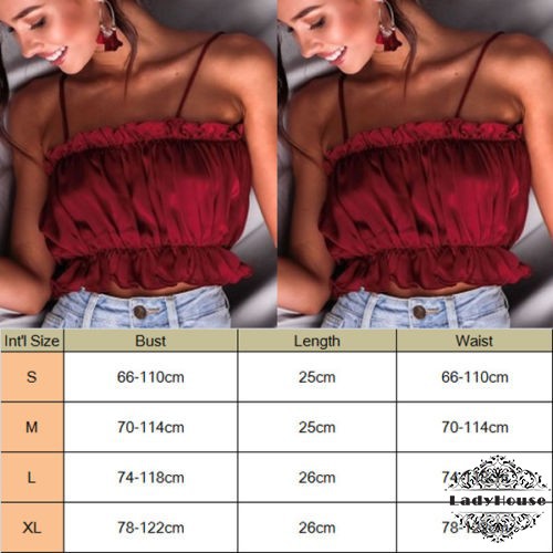 Áo Croptop Sát Nách Thiết Kế Quyến Rũ Cho Nữ