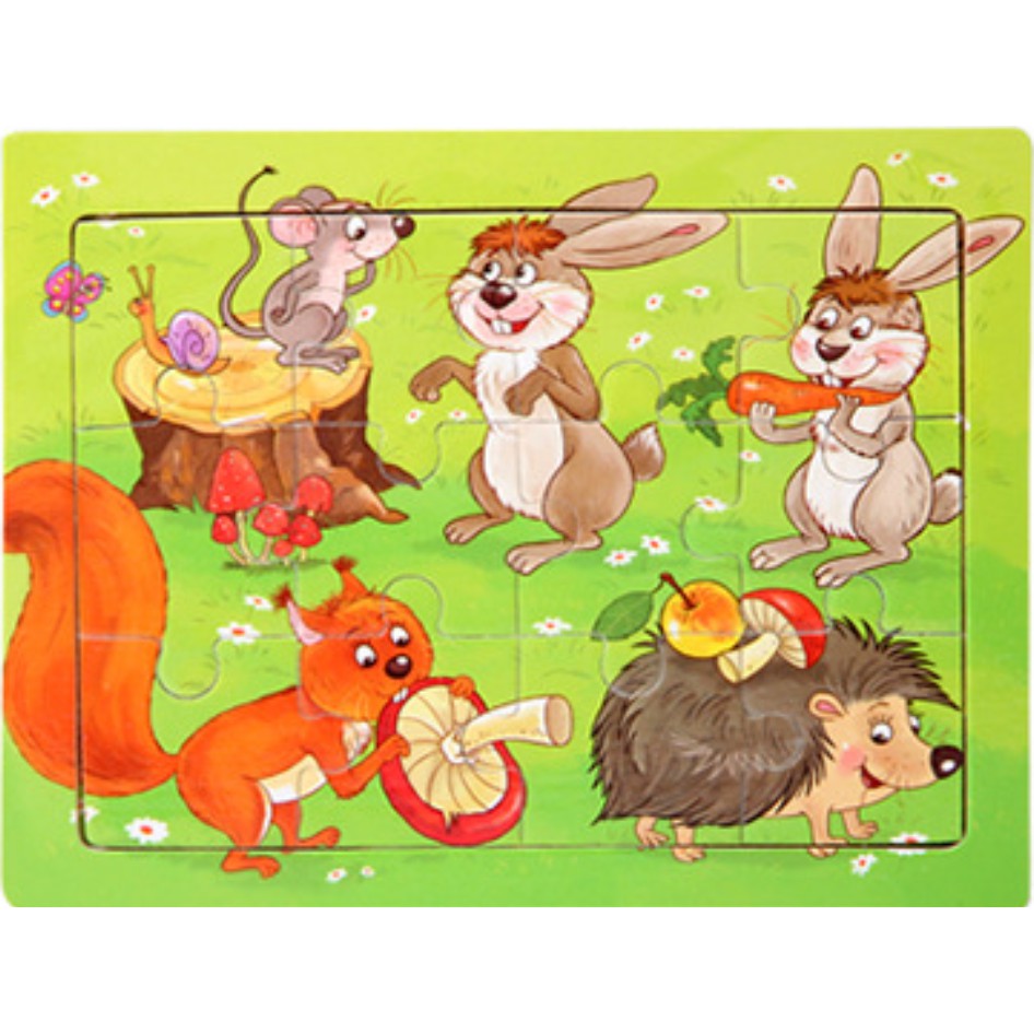 Miếng ghép hình. Tranh ghép cho bé 1-5 tuổi. mn_2018