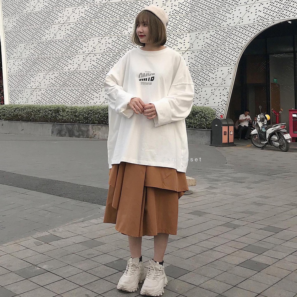 Chân váy kaki dài TUKAX - 3255