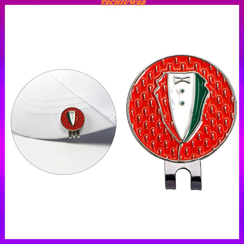 Kẹp Đánh Dấu Vị Trí Mũ Chơi Golf Bằng Kim Loại Dành Cho Nam Nữ Tachiuwa2