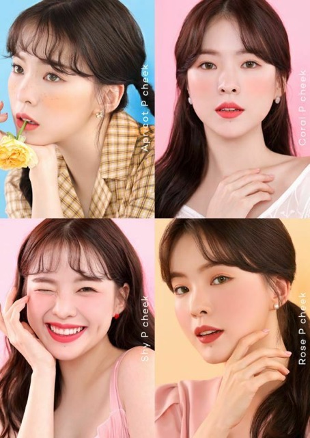 Phấn Má Hồng Dạng Nén Ngọt Ngào Peach C Peach Cotton Blusher | BigBuy360 - bigbuy360.vn