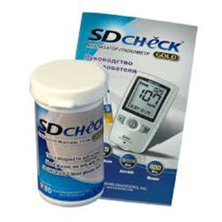 que thử đường huyết SD Check Gold