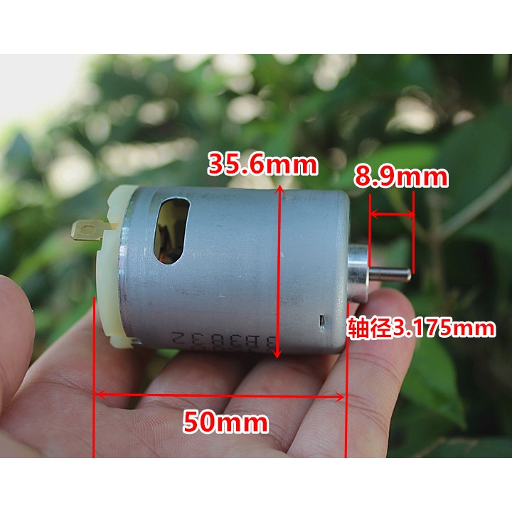 Động cơ DC 540 mini 6V Johnson