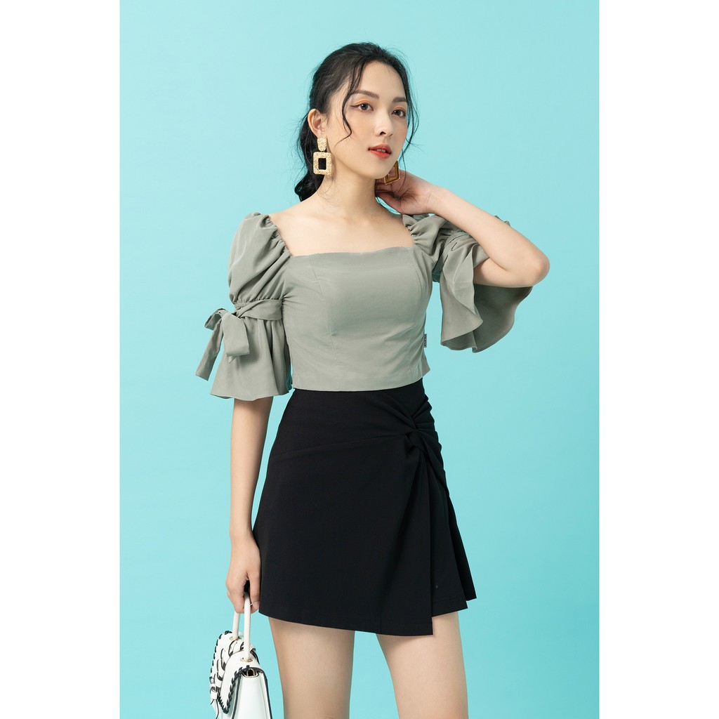 Áo sơ mi buộc nơ tay 20AGAIN ASW1053 | BigBuy360 - bigbuy360.vn