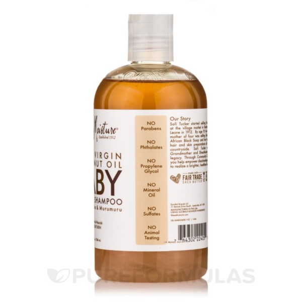 Sữa tắm gội Baby Shea Moisture 384ml