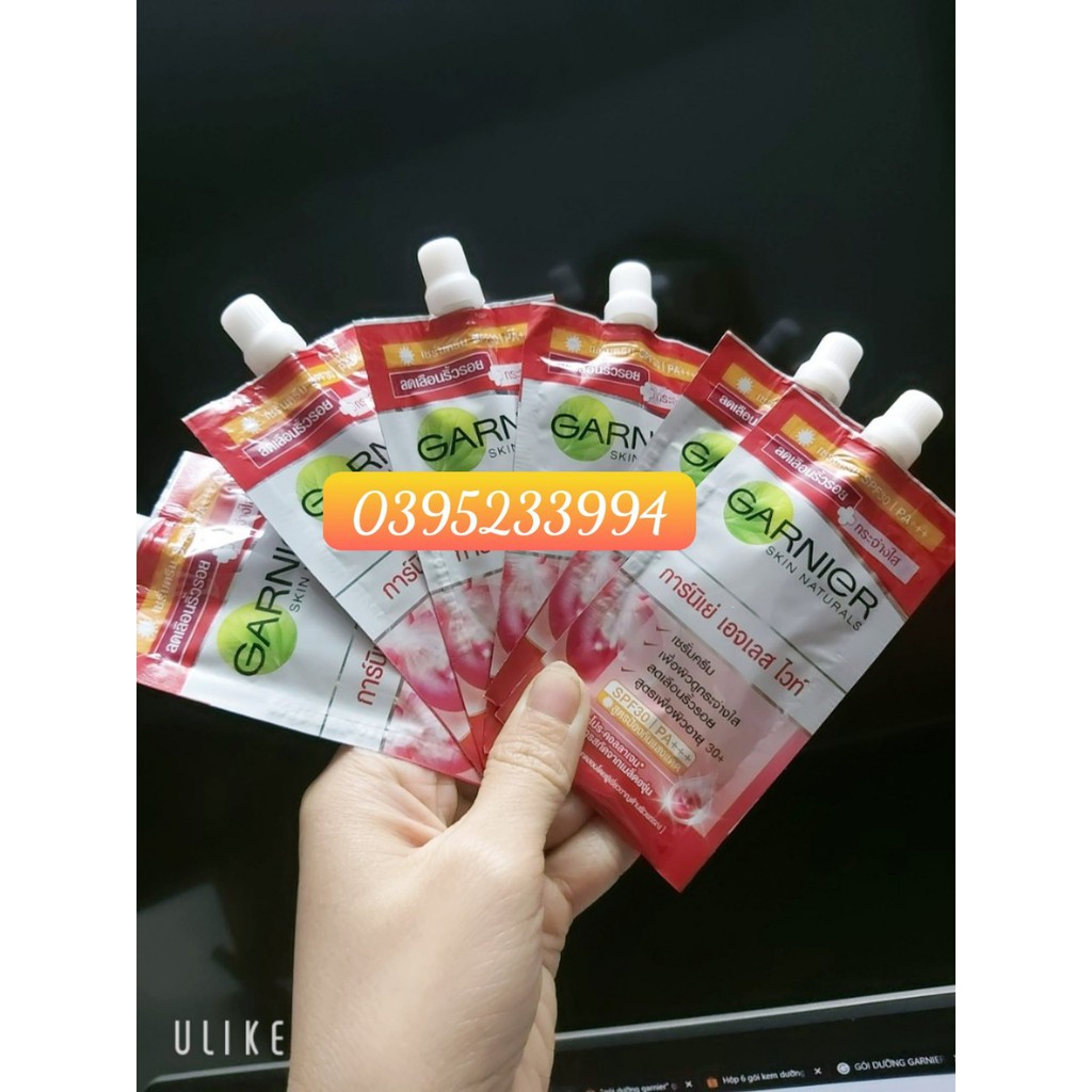 GÓI DƯỠNG GARNIER MÀU ĐỎ