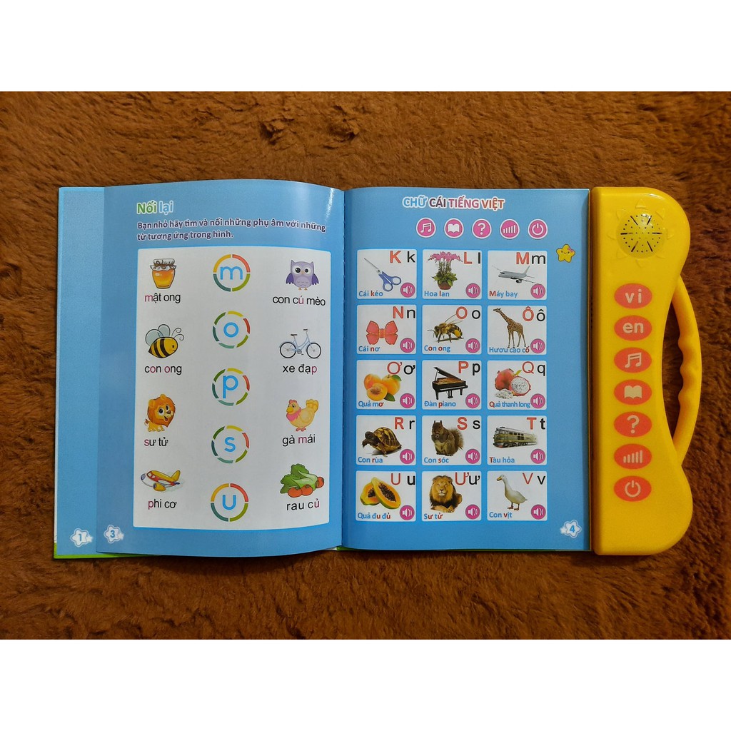 Sách điện tử song ngữ cho bé