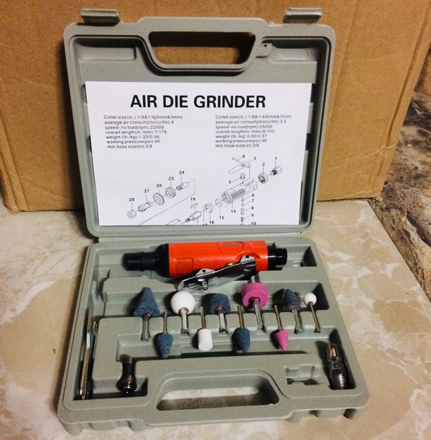 Bộ Máy Mài Hơi Xăm Lốp khí Nén TOp1 taiwan | BigBuy360 - bigbuy360.vn