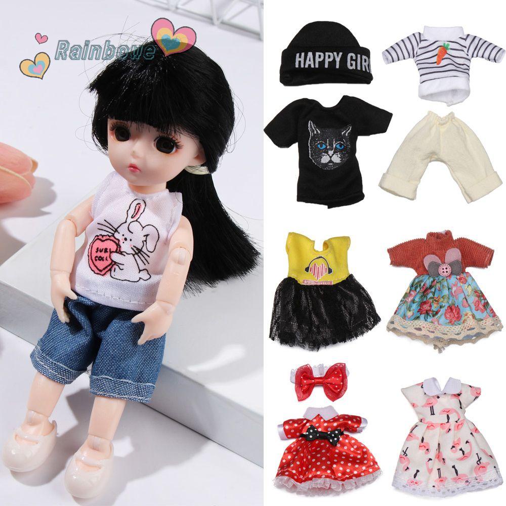 Bộ Trang Phục Cầu Vồng Cho Búp Bê