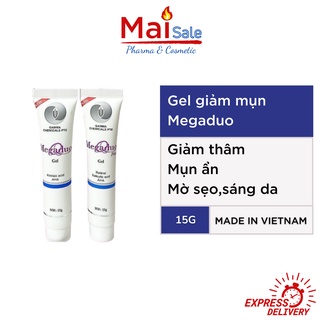Megaduo gel aha & megaduo plus - gel giảm mụn ẩn và làm mờ vết thâm - gamma chemicals 15g - chính hãng - mai sale