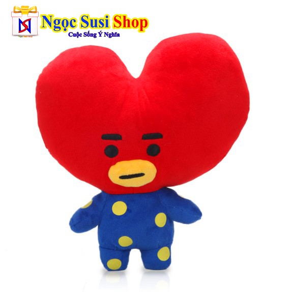 [ẢNH THẬT SIZE TO] Gấu bông BTS BT21 Size To 40CM