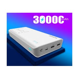 Pin Dự Phòng Romoss Sense 8 Plus 30000mAh Đầu vào hỗ trợ 3 cổng Lightning - Micro USB & Type - C