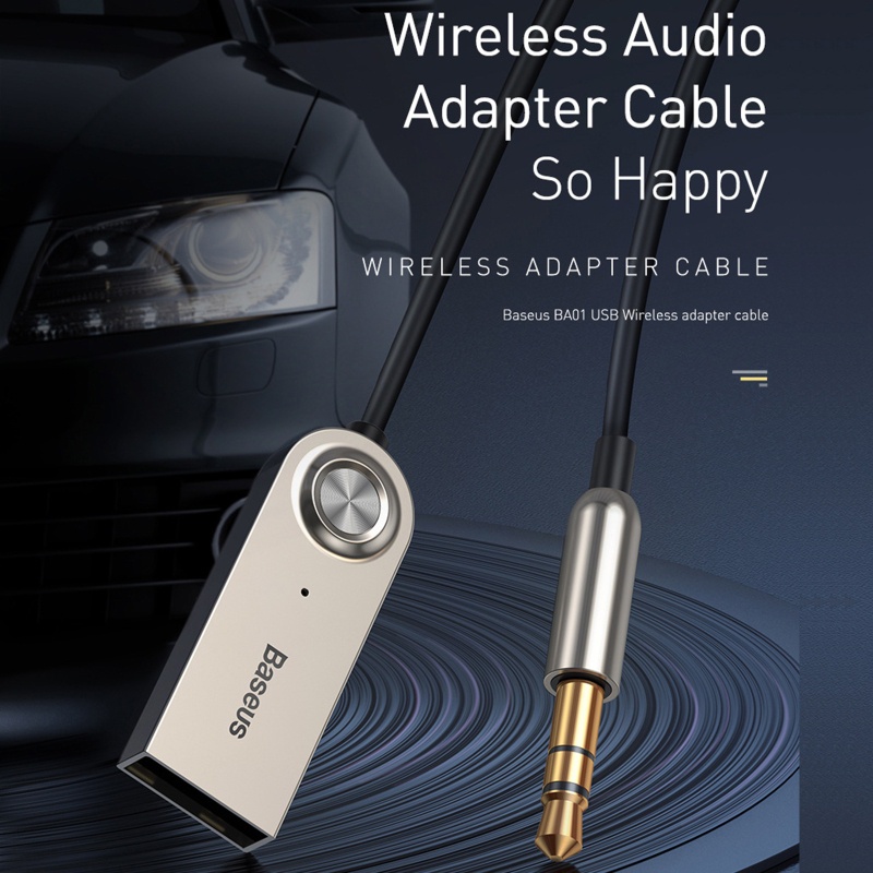 Bộ Thiết Bị Nhận Tín Hiệu Âm Thanh Bluetooth Jack Cắm 3.5mm Tích Hợp Micro Chuyên Dụng