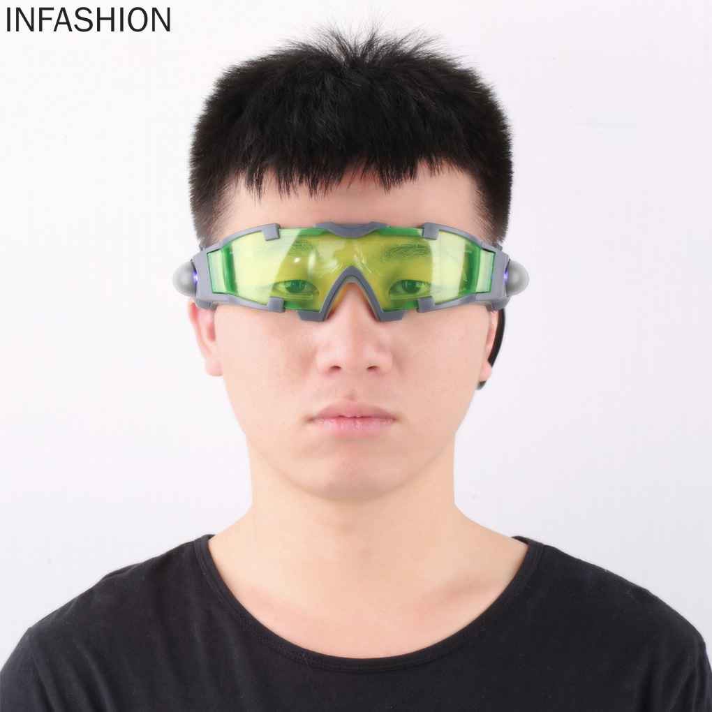 Kính bảo hộ hỗ trợ nhìn đêm có đèn LED độc đáo balo local brand | BigBuy360 - bigbuy360.vn