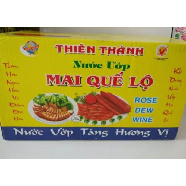 NƯỚC ƯỚP TĂNG HƯƠNG VỊ MAI QUẾ LỘ[ ướp làm nhân bánh trung thu, lạp xưởng, ướp thịt..] 200ml