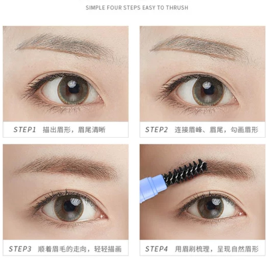 MAYCREATE – Chì kẻ mày 2 đầu chải mày Multi Purpose Eyebrown Pencil