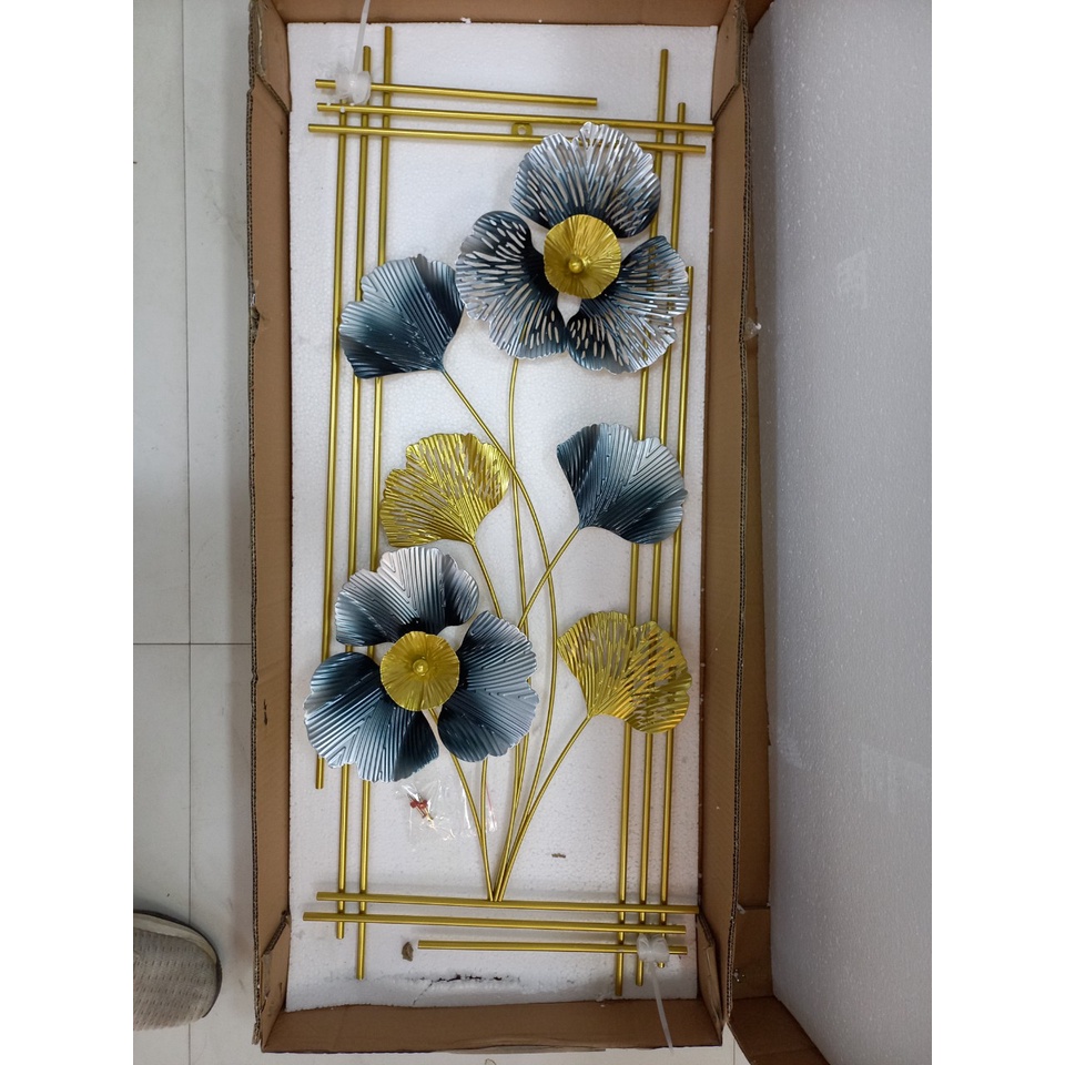 [Mã LIFEXANH03 giảm 10% đơn 500K] [MẪU MỚI] Decor sắt 3D trang trí Nghệ Thuật mã BH21026 size 100cm