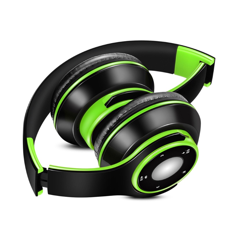 Tai Nghe Trùm Đầu Chơi Game Bluetooth 5.0 Phong Cách Retro