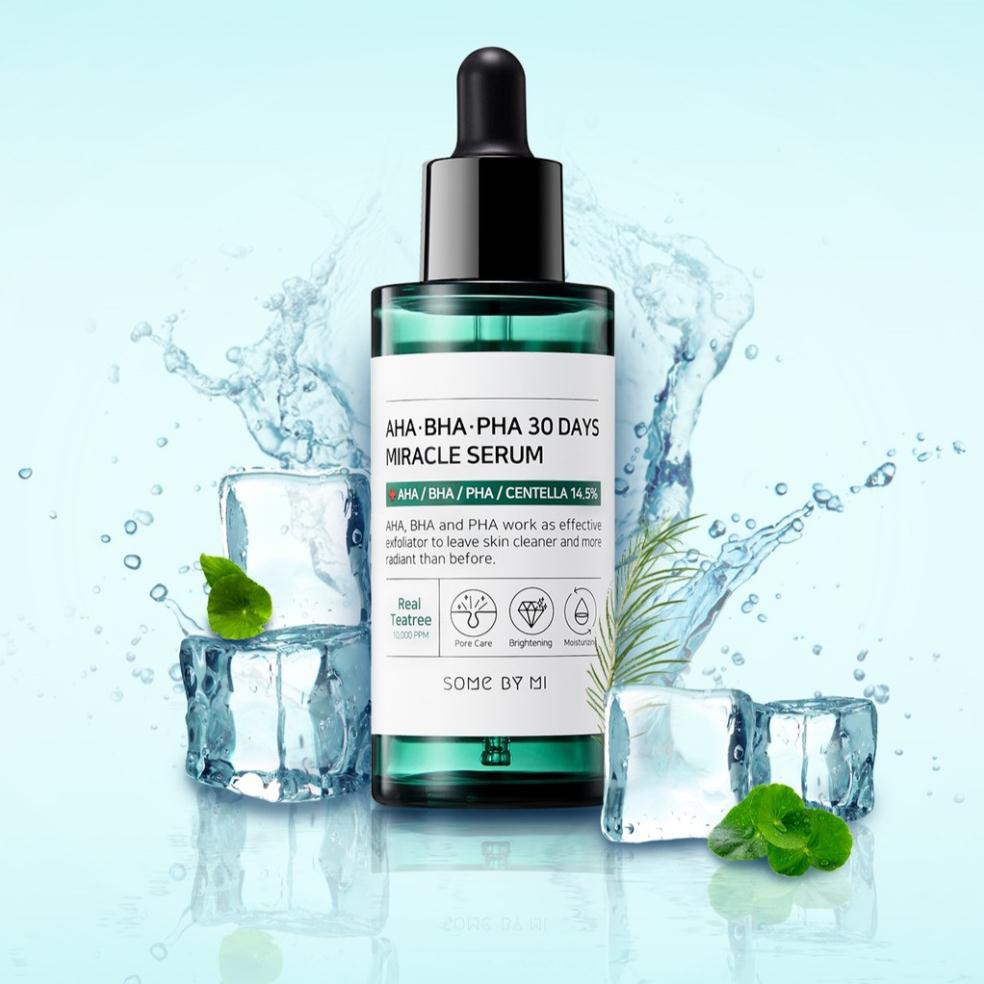 [Hàng Công Ty] Tinh Chất Giảm Mụn - Some By Mi AHA-BHA-PHA 30 Days Miracle Serum 50ml