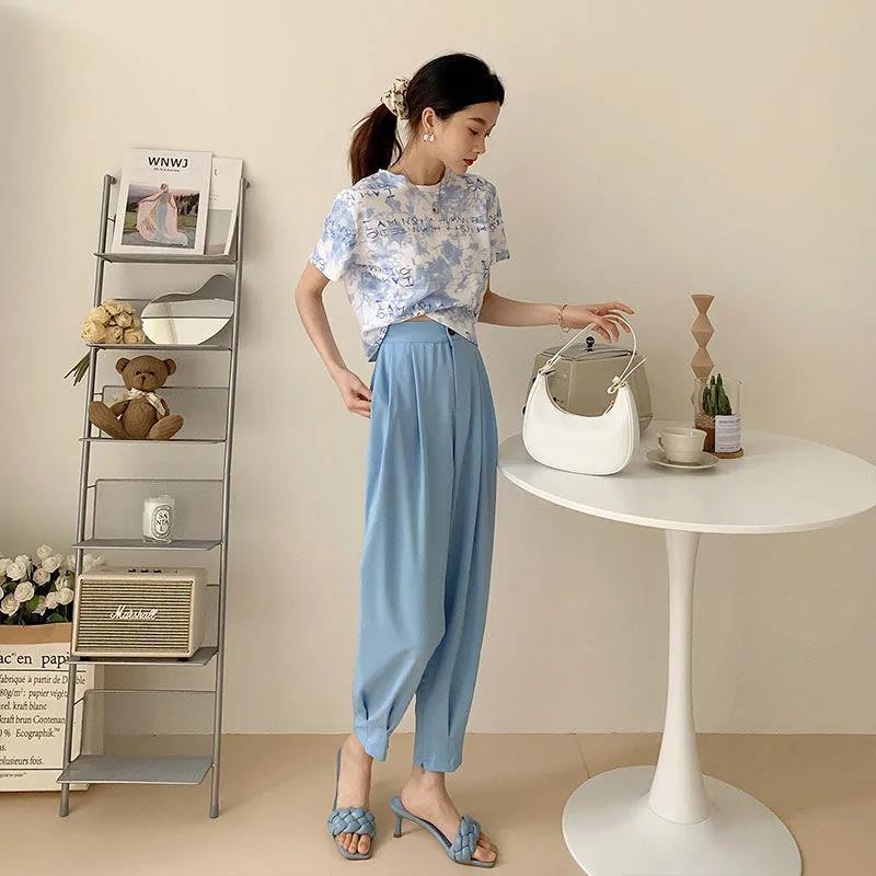 Áo thun nữ tay lửng Hàn Quốc ngắn JL-TX-34