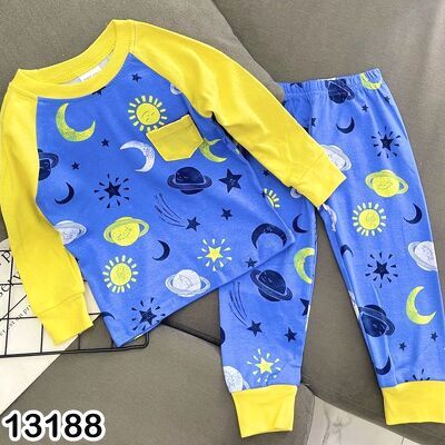 BỘ DÀI THUN GYMKIDS NHIỀU MẪU CHO BÉ TRAI 9-22KG