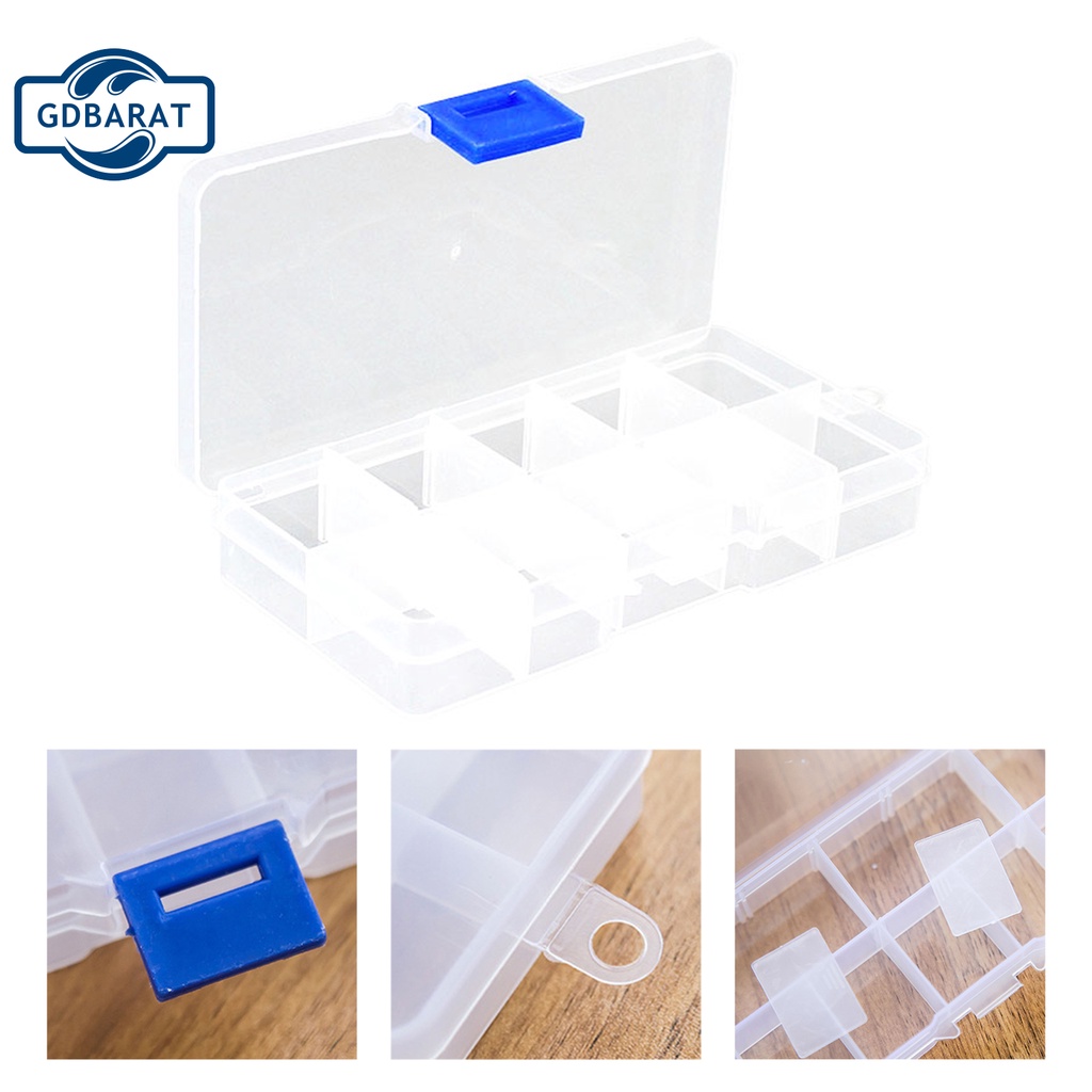 Hộp đựng khuyên tai trong suốt đa năng chống dính cho gia đình