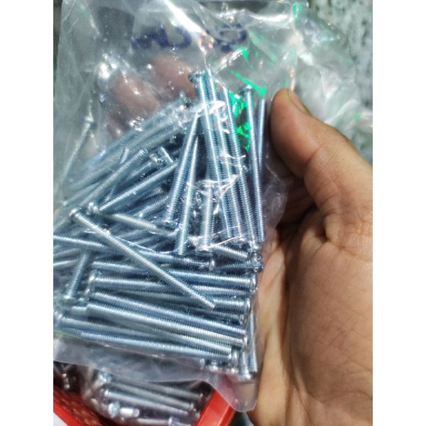 Combo 100 bulong M5 đầu bake dài 20mm đến 70mm