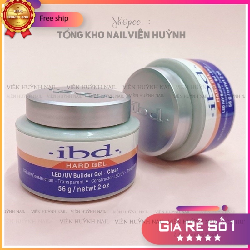 Gel đắp ibd chính hãng loại 1 không nóng 56g
