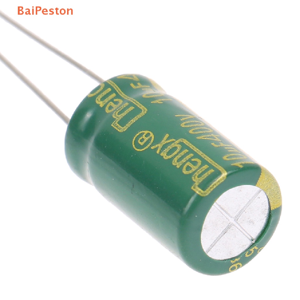Bộ 10 Tụ Điện Chất Lượng Cao 400V10UF 10 * 17MM 10UF 400V 10 * 17
