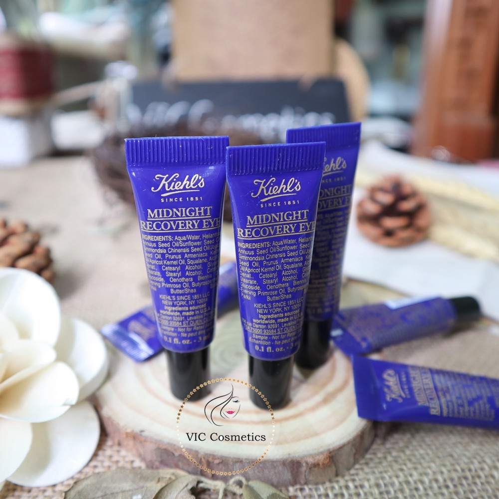 Kem dưỡng mắt phục hồi ban đêm Kiehl's Midnight Recovery Eye 3ml | BigBuy360 - bigbuy360.vn