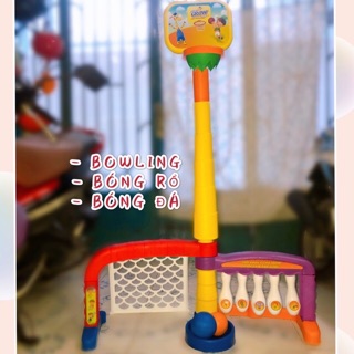Bộ bóng rổ 3in1 grow cho bé