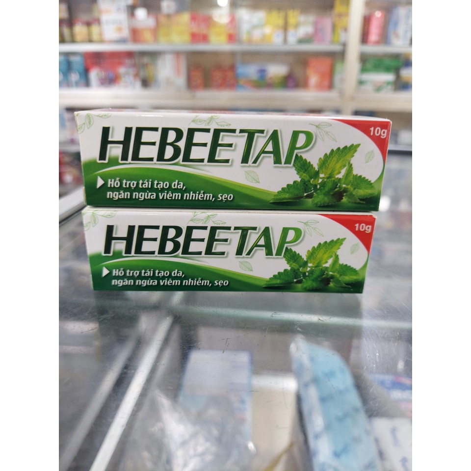HEBEETAP hỗ trợ trị nhiệt miệng-làm liền sẹo do côn trùng đốt- các bệnh viêm da gây sẹo- người bị phỏng