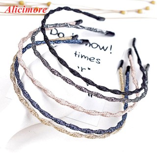 Cài tóc kim loại đính hạt lấp lánh thời trang cho nữ