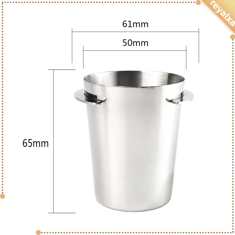 Cốc Đựng Cà Phê Espresso Bằng Thép Không Gỉ 51mm Siêu Bền Tiện Dụng DIY