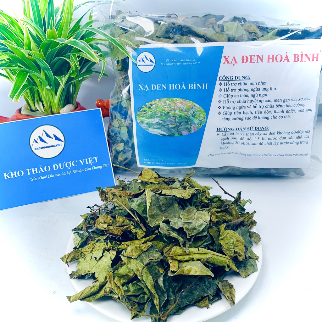 Xạ Đen Hoà Bình 1kg loại đẹp (nhiều lá)