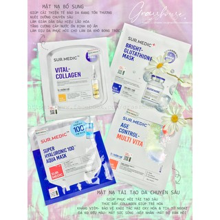 MẶT NẠ LÀM TRẮNG CHUYÊN SÂU - SUR.MEDIC BRIGHT GLUTATHIONE MASK