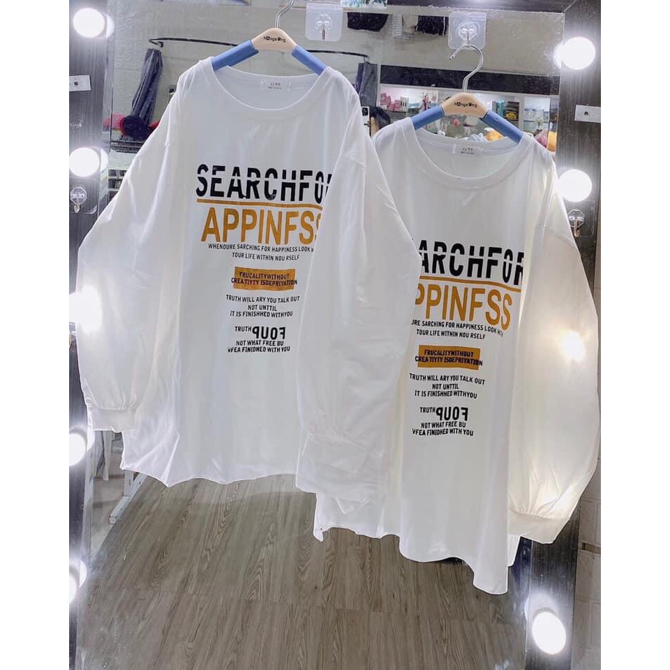 [RẺ VÔ ĐỊCH] Áo Thun Dài Tay Chất Đẹp In APPINFSS Chất Thun Cotton Đẹp | BigBuy360 - bigbuy360.vn