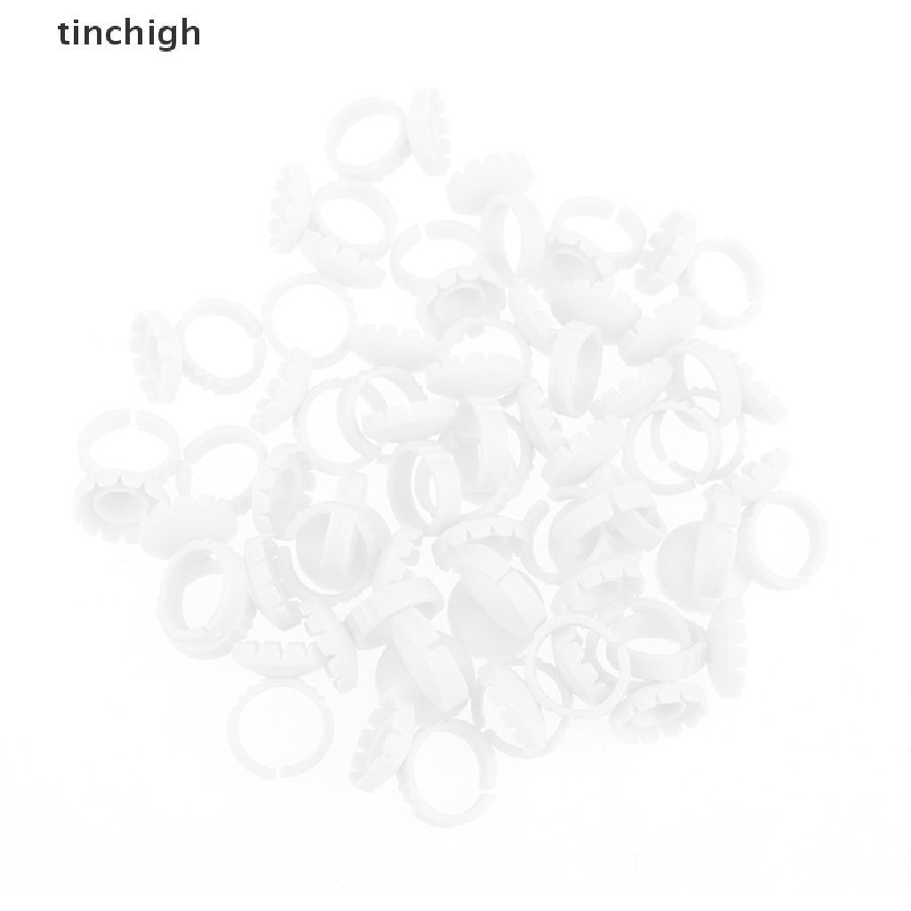 Bộ 100 Vòng Gắn Mi Giả Dùng Một Lần Tiện Dụng