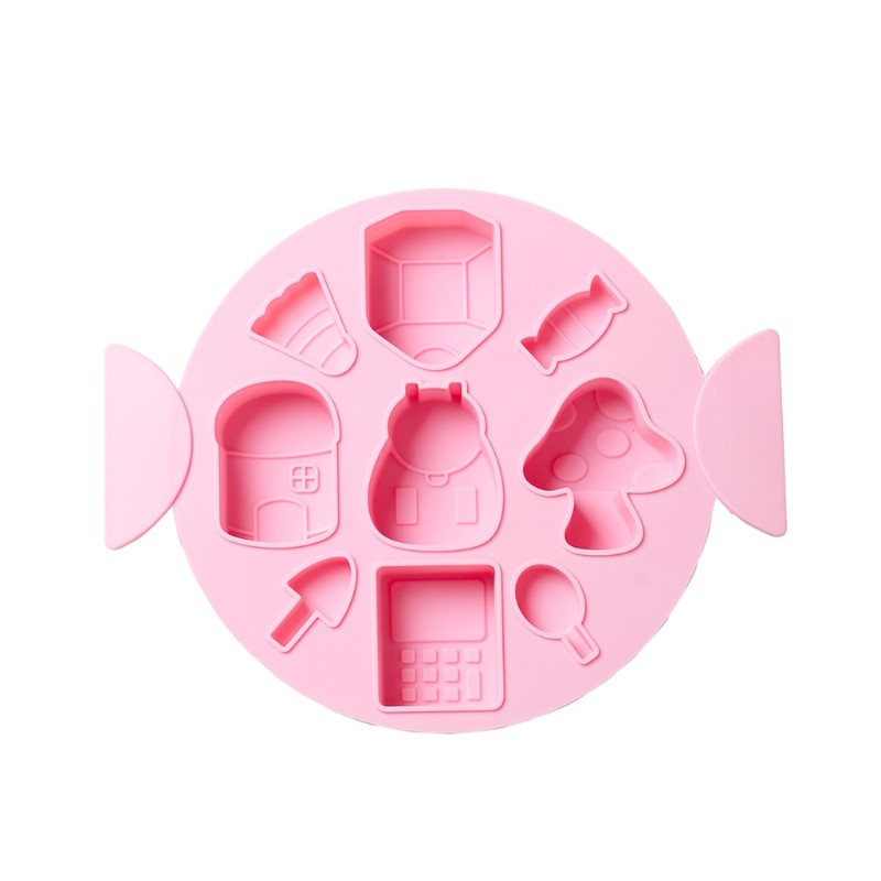 Khuôn Silicone Làm Bánh Waffle / Thạch Tiện Dụng