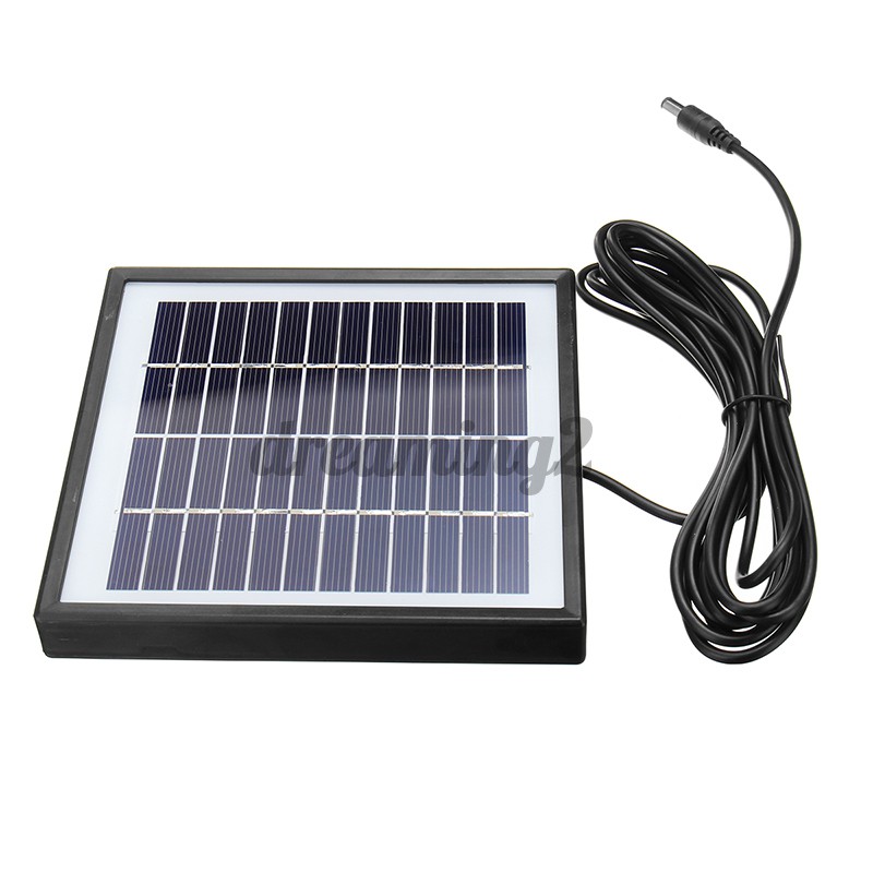 Tấm pin năng lượng mặt trời nhỏ gọn bằng Poysilicon loại A 140x130 X 18mm 5w 12v kèm