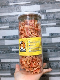 Mực xé sợi hấp nước dừa