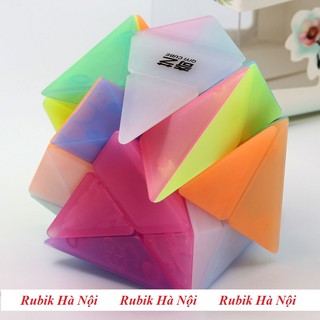 Rubik Axis Qiyi Đen/Stickerless/Jelly